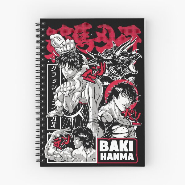 Artikelvorschau, Baki Hanma entworfen und verkauft von ZORO MAZE.
