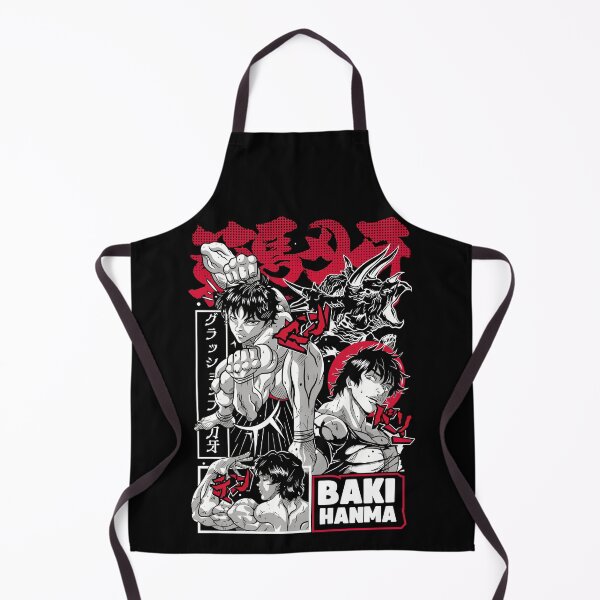 Artikelvorschau, Baki Hanma entworfen und verkauft von ZORO MAZE.