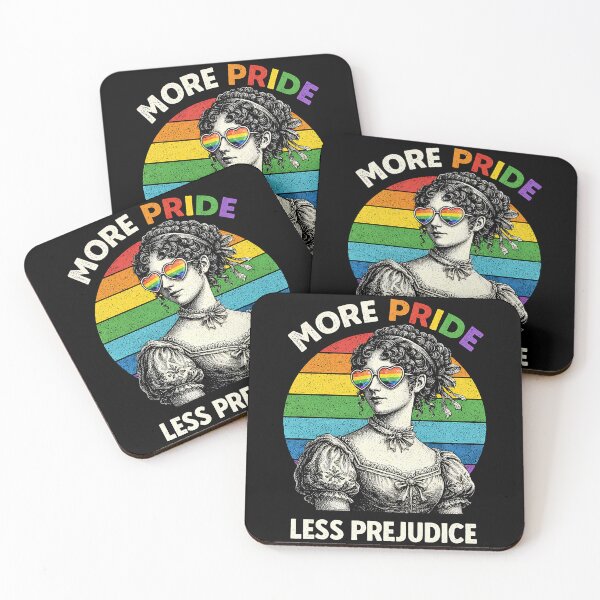 Item preview, More Pride Less Prejudice Vintage Portrait designed and sold by SassCity.
