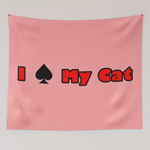 Item preview, I Spade My Cat (Red Text) designed and sold by Karate Octopus.