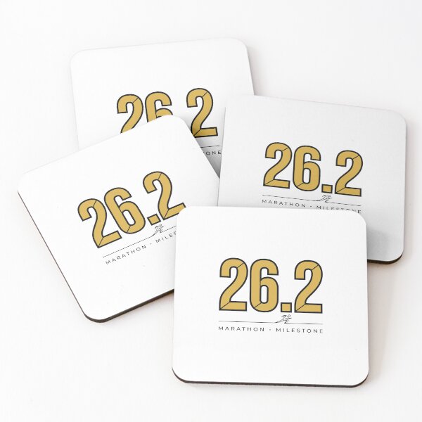 Item preview, 26.2 Marathon Milestone designed and sold by Sentient Cyborg Solutions.