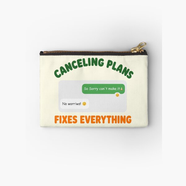Item preview, Canceling Plans Fixes Everything designed and sold by fadilow.