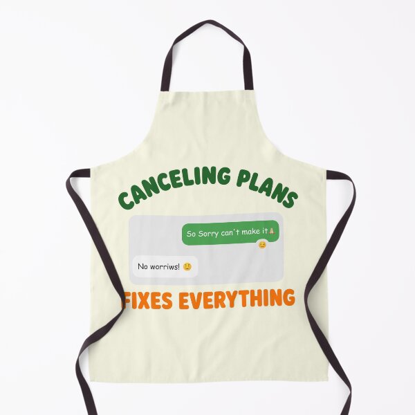 Item preview, Canceling Plans Fixes Everything designed and sold by fadilow.