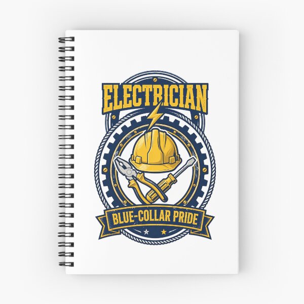 Item preview, Electrician — Blue-Collar Pride designed and sold by Sentient Cyborg Solutions.