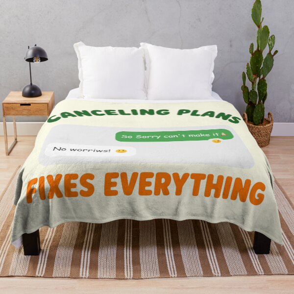 Item preview, Canceling Plans Fixes Everything designed and sold by fadilow.