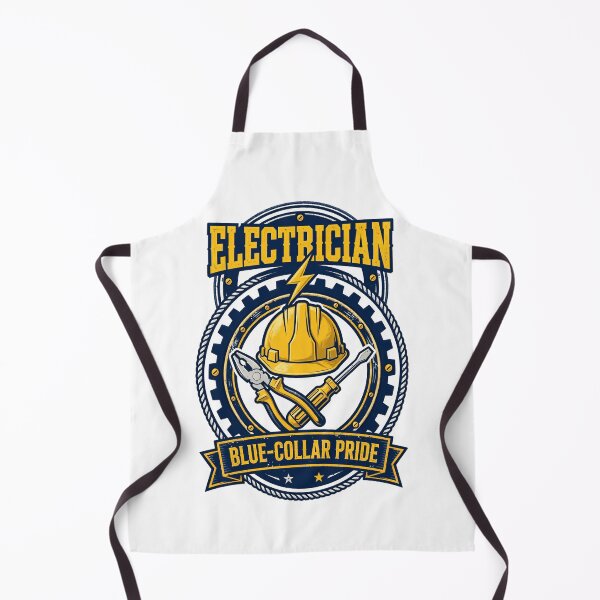 Item preview, Electrician — Blue-Collar Pride designed and sold by Sentient Cyborg Solutions.