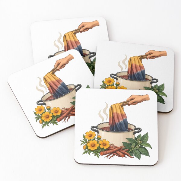 Item preview, Botanical Dye Bath Color Study designed and sold by Philippa Shop.