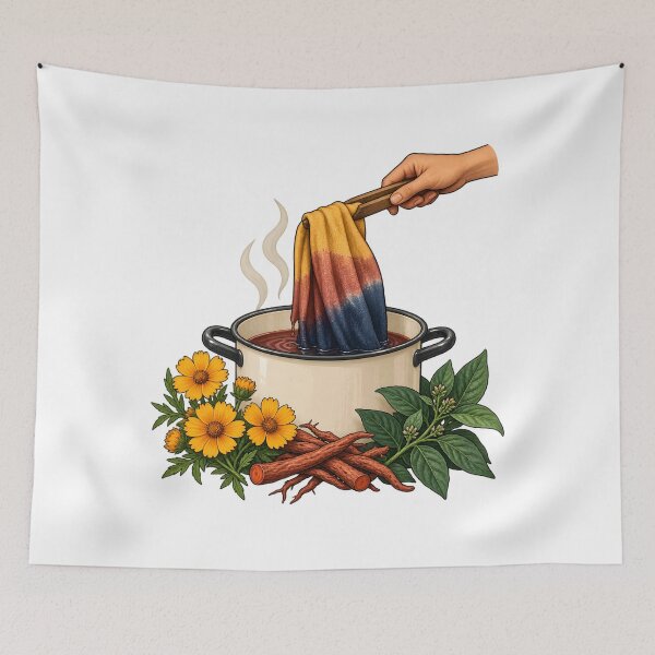 Item preview, Botanical Dye Bath Color Study designed and sold by Philippa Shop.