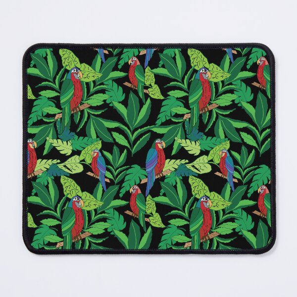 Item preview, Parrots in the Jungle designed and sold by Nana Dancer Designs.