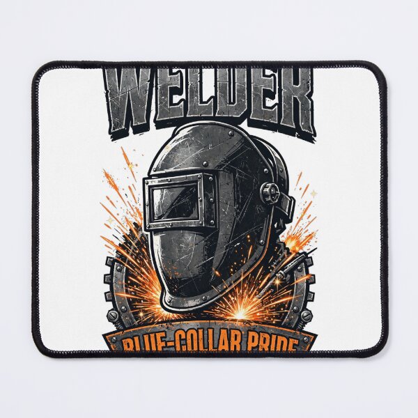 Item preview, Welder — Blue-Collar Pride designed and sold by Sentient Cyborg Solutions.