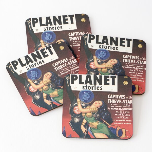 Item preview, Planet Stories Magazine (May 1951) "Captives of the Thieve-Star"  designed and sold by centuryretromedia.