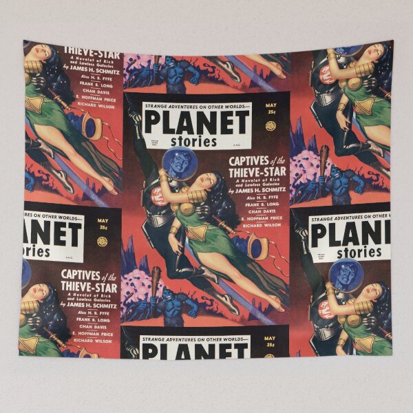 Item preview, Planet Stories Magazine (May 1951) "Captives of the Thieve-Star"  designed and sold by centuryretromedia.