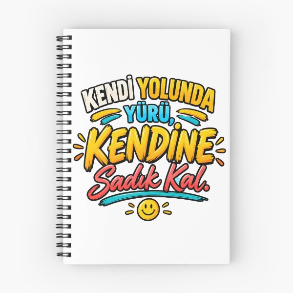 Item preview, Kendi Yolunda Yürü, Kendine Sadık Kal – Motivational Quote designed and sold by Joyfulfabric.