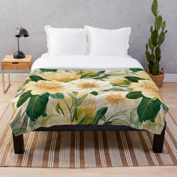 Item preview, Golden Garden Protea Botanical Pattern designed and sold by haleymaree.