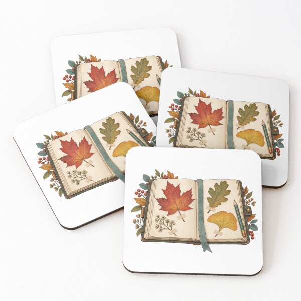 Item preview, Pressed Leaves – Field Journal designed and sold by SAS-Designer.