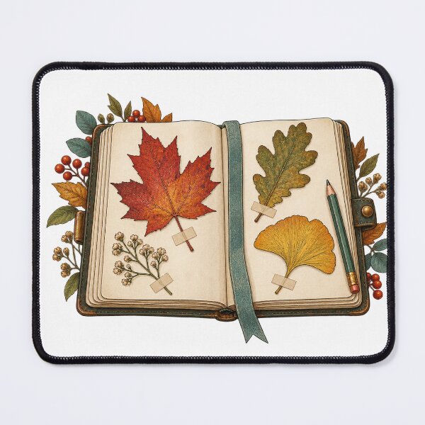 Item preview, Pressed Leaves – Field Journal designed and sold by SAS-Designer.