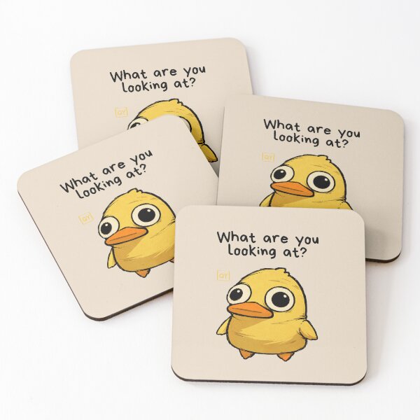 Item preview, Pato, What are you looking at? designed and sold by Quackty.