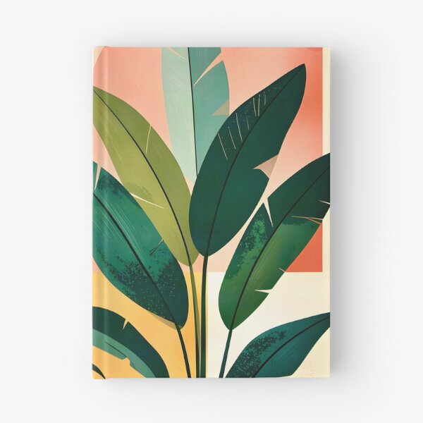 Item preview, Boho Terracotta Geometric Leaf Relief designed and sold by Vicky Brago-Mitchell®.