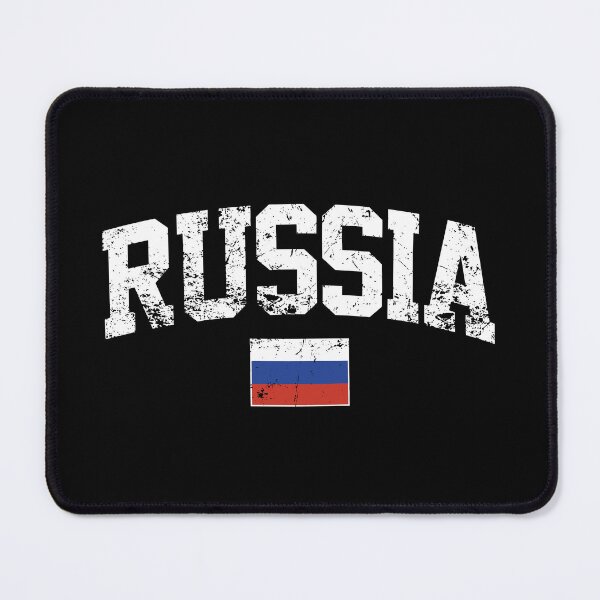 Item preview, Vintage Russia Flag Distressed Athletic Sport Style designed and sold by Krasnovaovaova.