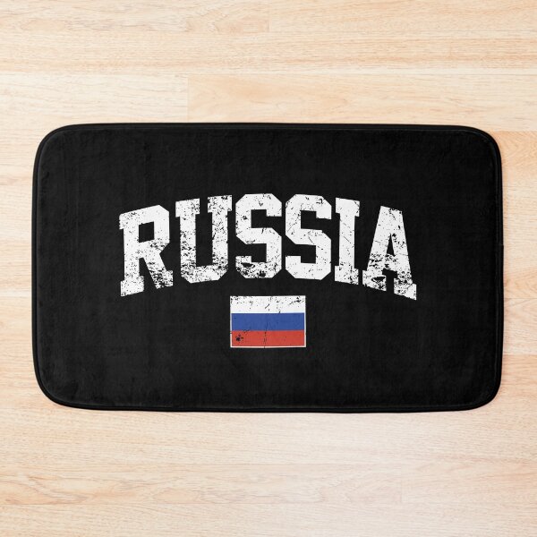 Item preview, Vintage Russia Flag Distressed Athletic Sport Style designed and sold by Krasnovaovaova.