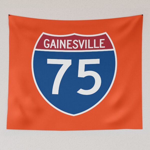 Item preview, I-75 Gainesville Interstate Sign designed and sold by Karate Octopus.