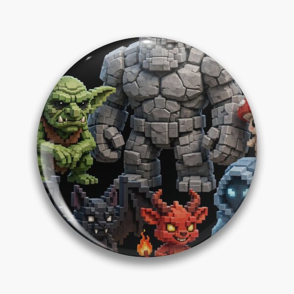 Item preview, Voxel Monsters Vol. 2 designed and sold by Sentient Cyborg Solutions.