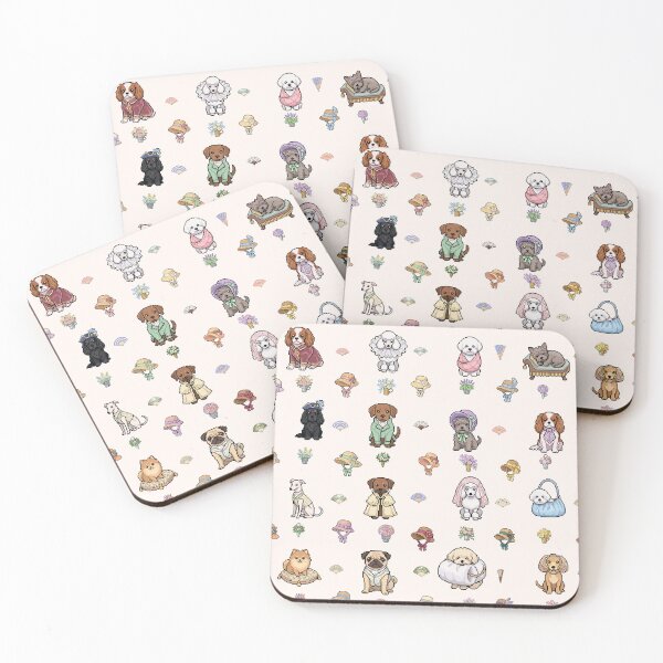Item preview, Regency Puppies | Bridgerton-Inspired Pixel Fan Art designed and sold by PixelBrujeria.
