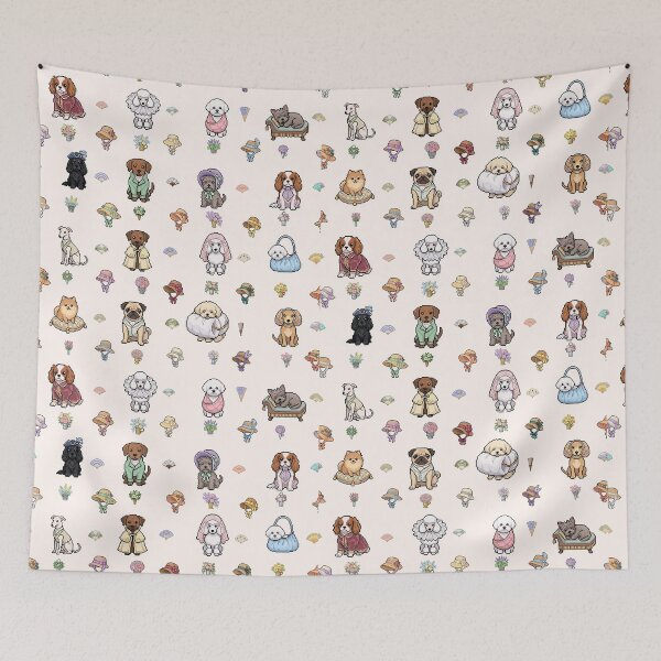 Item preview, Regency Puppies | Bridgerton-Inspired Pixel Fan Art designed and sold by PixelBrujeria.