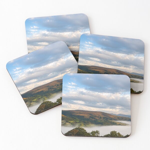Item preview, Hathersage Valley Mist Sunrise designed and sold by Astute-Artio-Photography.