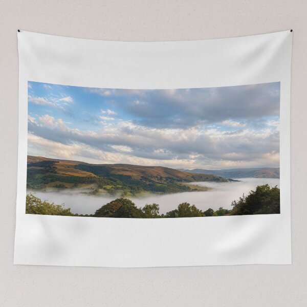 Item preview, Hathersage Valley Mist Sunrise designed and sold by Astute-Artio-Photography.