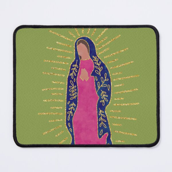 Item preview, Our lady of Guadalupe green designed and sold by Ana Gorozpe.