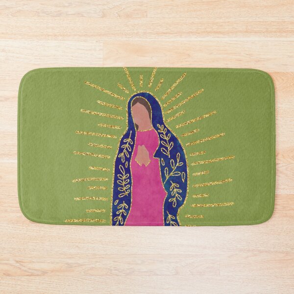 Item preview, Our lady of Guadalupe green designed and sold by Ana Gorozpe.
