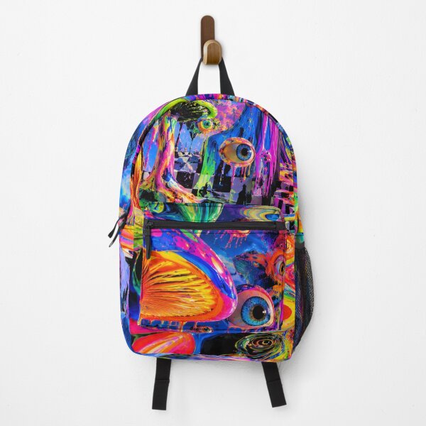 Item preview, Psychedelic Mushroom Eyeball Portal Trippy Cosmic Surreal Art designed and sold by BloomOfDesign.