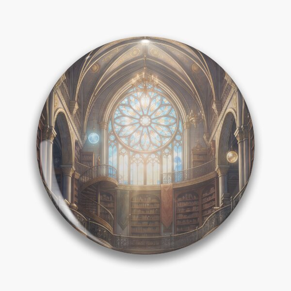 Item preview, indoor library  (no border) designed and sold by Crimsonmerchant.