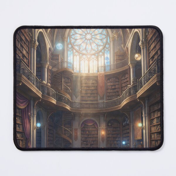 Item preview, indoor library (no border) designed and sold by Crimsonmerchant.
