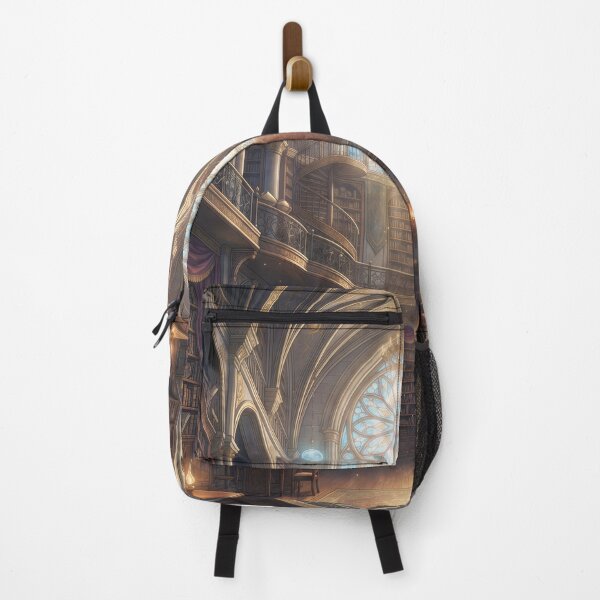 Item preview, indoor library  (no border) designed and sold by Crimsonmerchant.