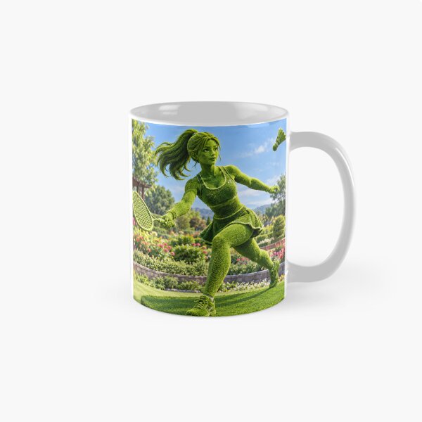 Item preview, Grass Badminton Player  designed and sold by AwesomeDigiShop.