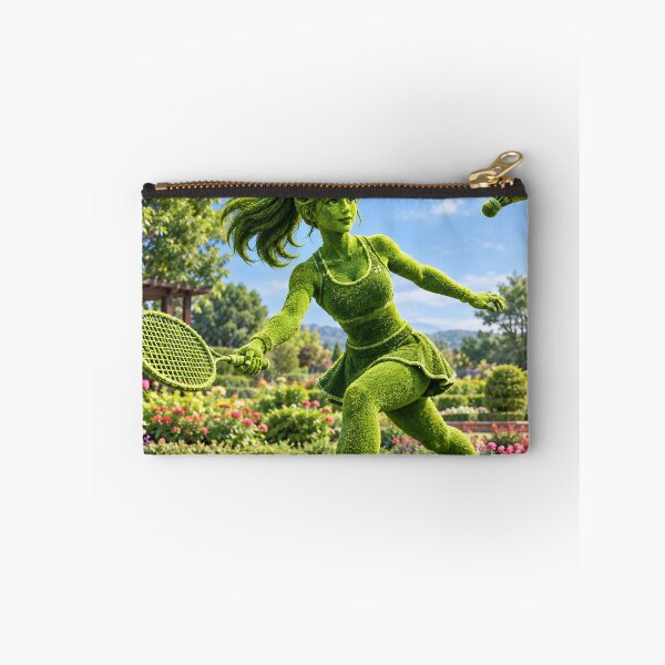 Item preview, Grass Badminton Player  designed and sold by AwesomeDigiShop.