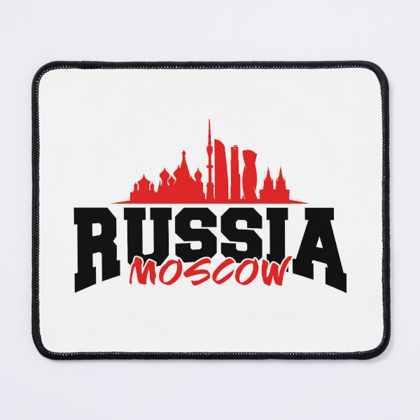 Item preview, Moscow Skyline Red Silhouette Russian Capital City Landmark designed and sold by Krasnovaovaova.