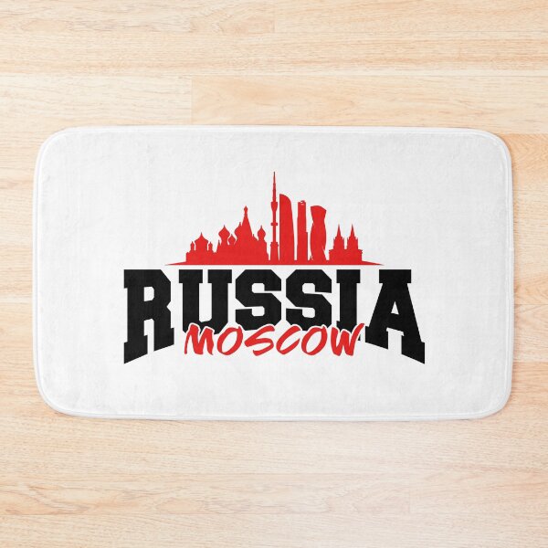 Item preview, Moscow Skyline Red Silhouette Russian Capital City Landmark designed and sold by Krasnovaovaova.