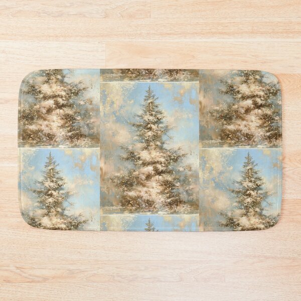 Item preview, Snowy Christmas Tree card designed and sold by MendaciousMina.