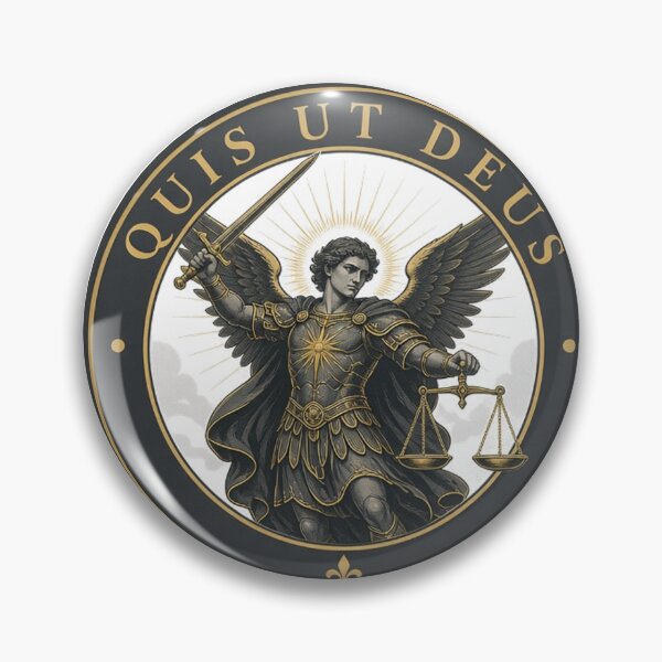 Item preview, Quis ut Deus designed and sold by mtees11.
