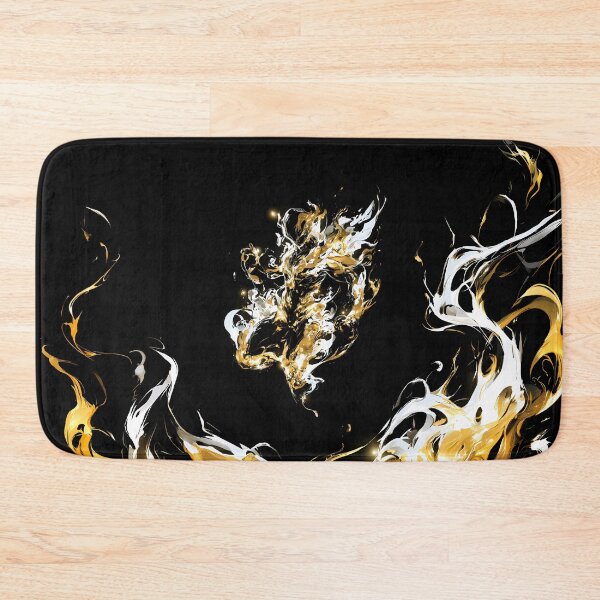 Item preview, Golden Flame Elemental Abstract Art designed and sold by Lunat1kk.