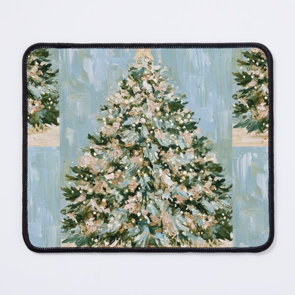 Item preview, Hand painted Christmas Tree card designed and sold by MendaciousMina.