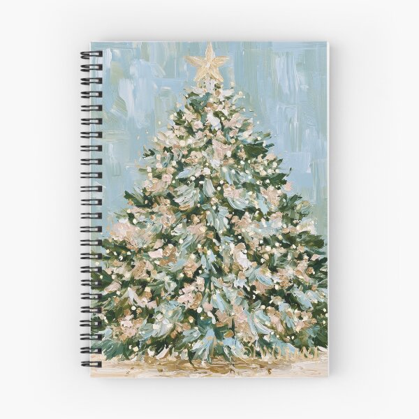 Item preview, Hand painted Christmas Tree card designed and sold by MendaciousMina.