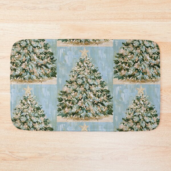 Item preview, Hand painted Christmas Tree card designed and sold by MendaciousMina.