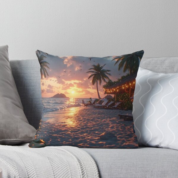 Item preview, Golden Hour Tiki Paradise designed and sold by CreekSideCreat.