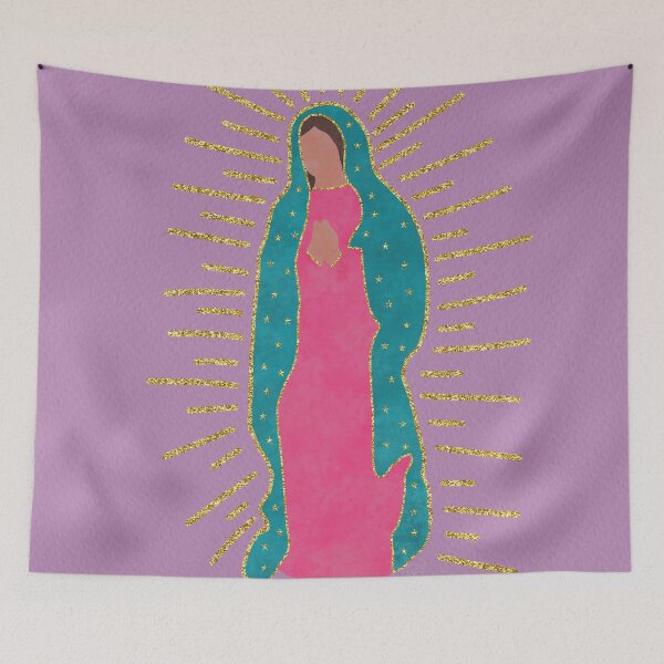 Item preview, Our lady of Guadalupe purple designed and sold by Ana Gorozpe.