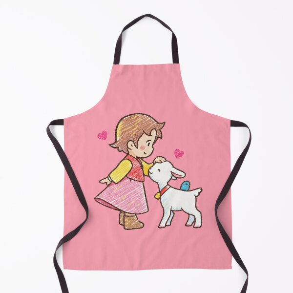 Item preview, Heidi petting a goat designed and sold by YChangShop.