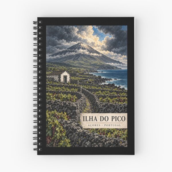 Item preview, Isla del Pico - Azores - Portugal designed and sold by GoodOldVintage.